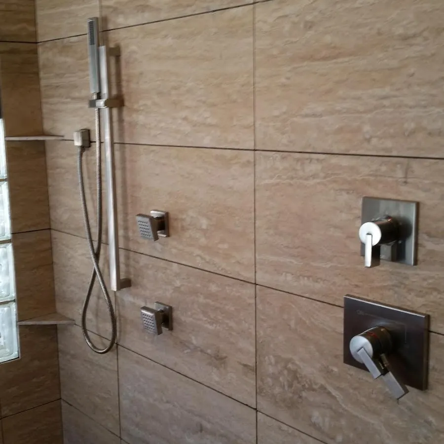 Shower fixture installation for Water Heater Replacement in Saraland